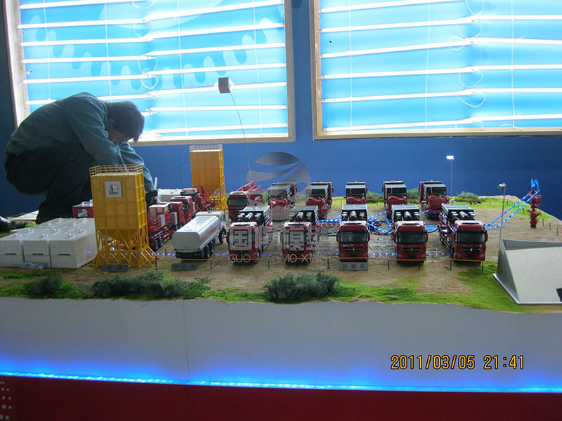 辉县市工业模型