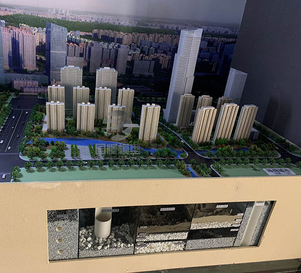 辉县市建筑模型