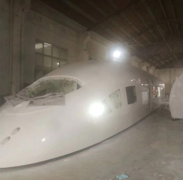 辉县市高铁模型